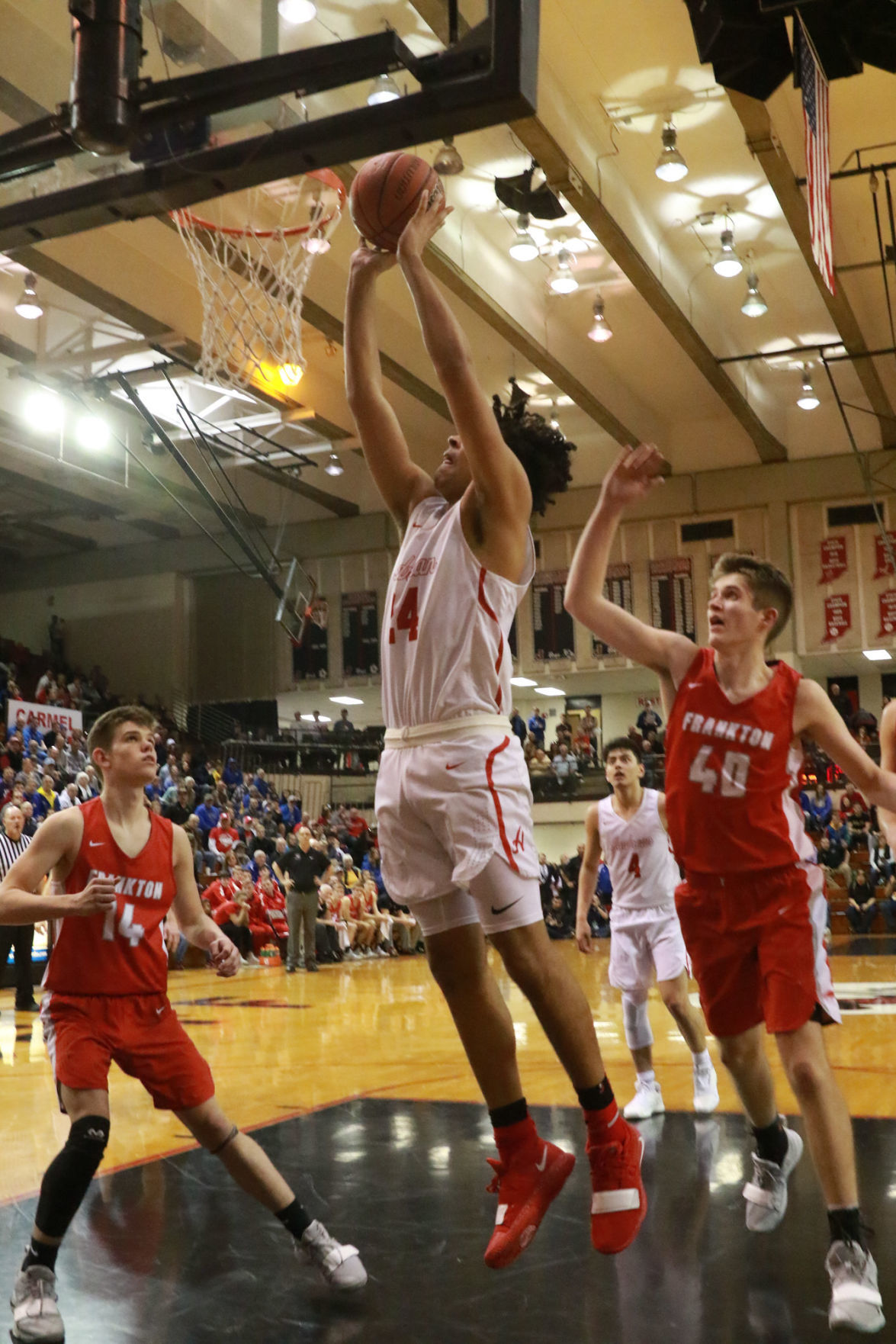 Gallery: Class 2A boys basketball semistate: Andrean vs Frankton